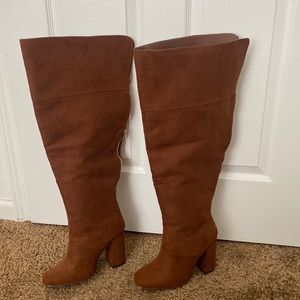 Cute knee high boots